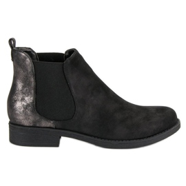 Filippo Stivali Chelsea casual da donna nero