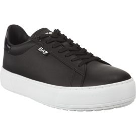 Ea7 Emporio Armani Sneaker in pelle unisex 2480057A299 00020 nero