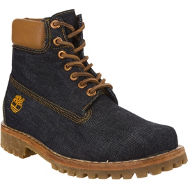 Timberland Heritage 6 in tessuto B3R blu navy