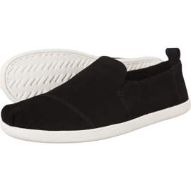 Toms Camoscio uomo decostruito Alpargata 9875 nero