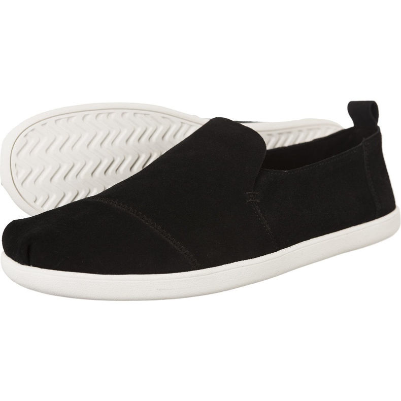 Toms Camoscio uomo decostruito Alpargata 9875 nero