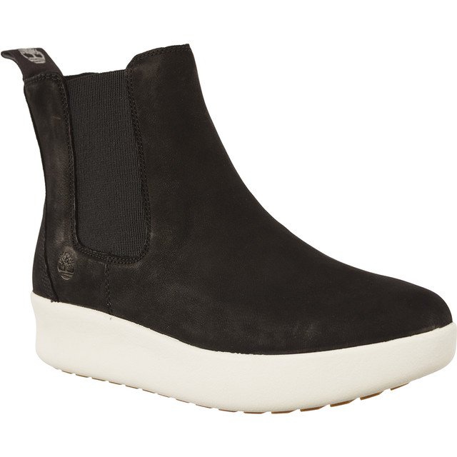 Timberland Berlin Park Dbl Gore Chelsea Black Nubuck nero