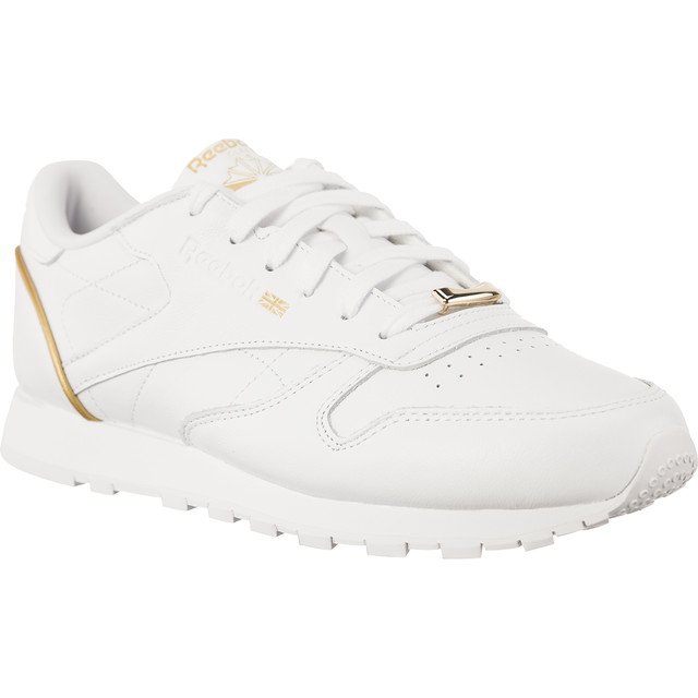 Reebok Classic Leather Hw White Sleek Met bianca