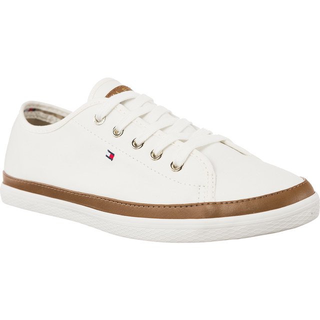 Tommy Hilfiger Iconic Kesha Sneaker 121 Whisper White bianca