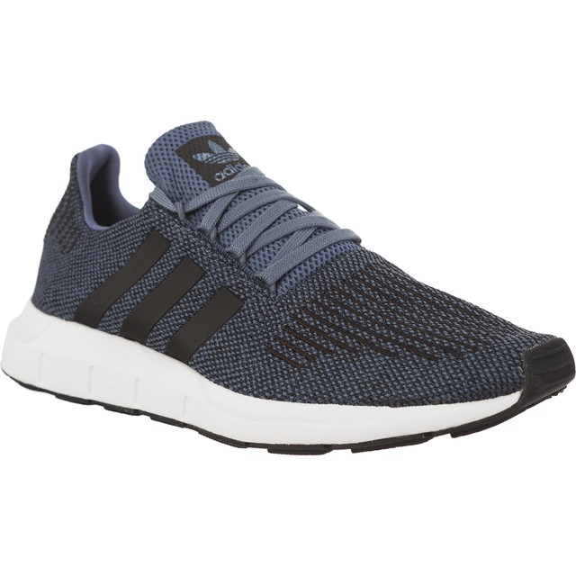 Adidas Swift Run 120 Raw Steel Core Nero Calzature Bianco blu navy