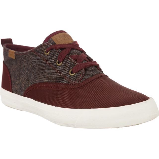 Keds Triumph Mid Nylon e Tweed 707 rosso