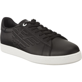 Ea7 Emporio Armani Sneaker in pelle unisex 248028CC299 00020 nero