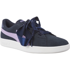 Puma Smash V2 Ribbon Sargasso Sea Purple Rose multicolore blu navy