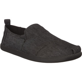 Toms Denim Men Decostruito Alpargata 9874 nero