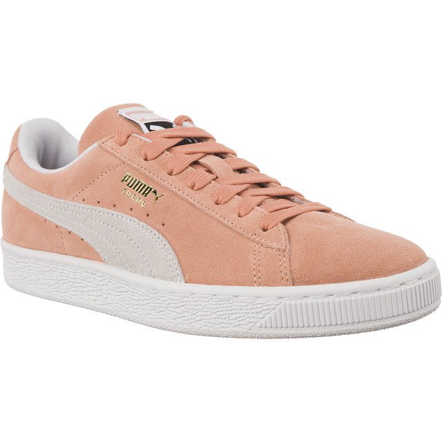 Argilla in pelle scamosciata Classic 706 Puma White rosa
