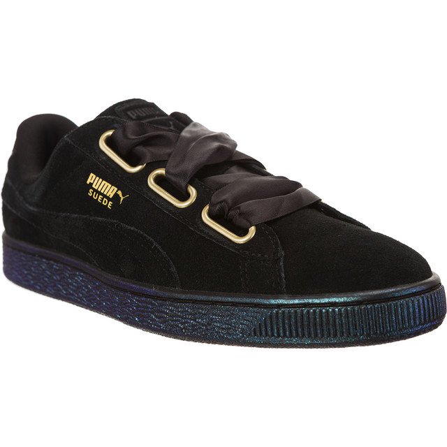 Puma Suede Heart Satin W 403 nero
