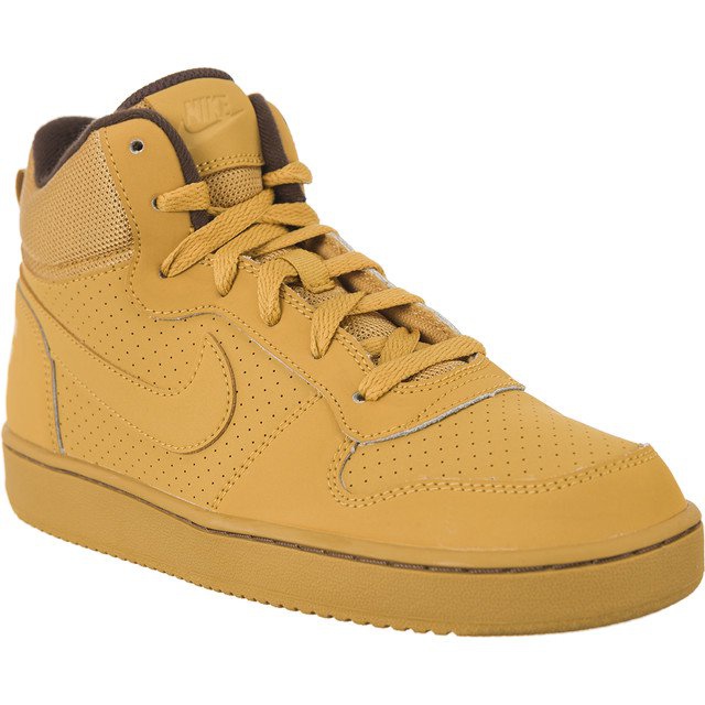 Nike Court Borough Mid Gs 839977-700 marrone