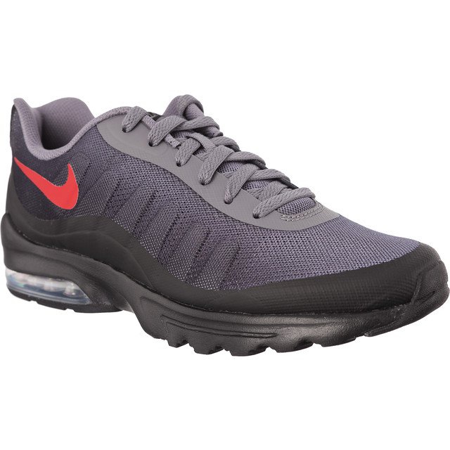 Nike Air Max Invigor Stampa 007 Gunsmoke University Red Black nero grigio
