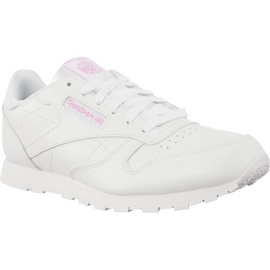 Reebok Classic Leather Metallic White bianca