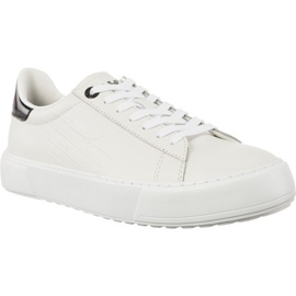 Ea7 Emporio Armani Classic Fashion Low U bianca