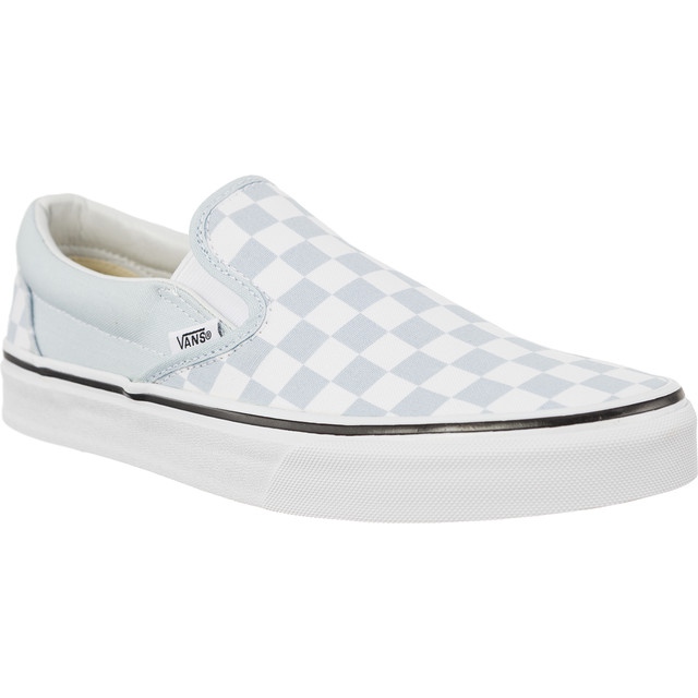 Vans Classic SLIP-ON Scacchiera Qck bianca blu