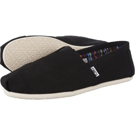 Toms Canvas Mens Classic Alpargata 862 nero