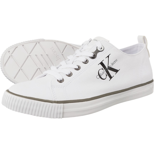 Calvin Klein Jeans Arnold Canvas Wht bianca