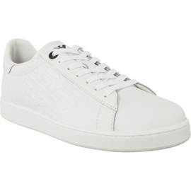 Ea7 Emporio Armani Sneaker in pelle 248028CC299 00010 bianca