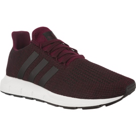Adidas Swift Run J 600 Marrone Core Nero Ftwr Bianco rosso