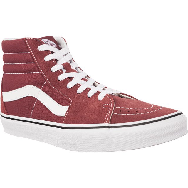 Vans Sk8 Hi Q9S Burro di mele rosso