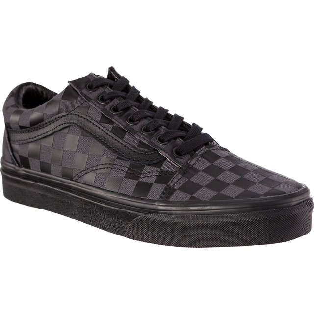Vans Old Skool U5B Scacchiera nera ad alta densità nero