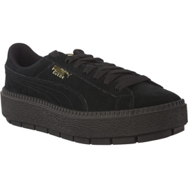 Puma Suede Platform Trace nero