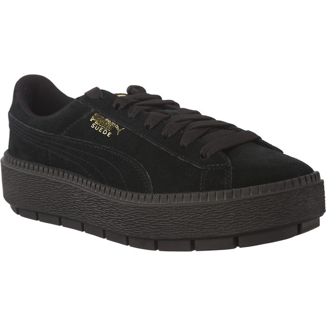 Puma Suede Platform Trace nero