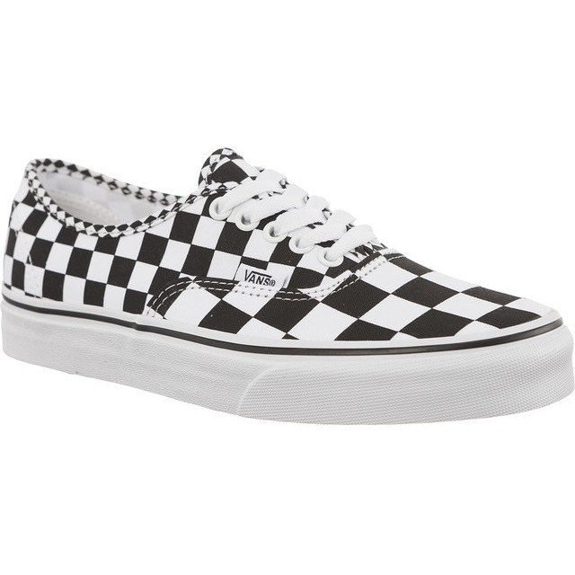 Vans Authentic Mix Checker Q9B bianca nero