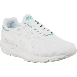 Asics Gel Kayano Trainer Evo H7Q6N 0101 bianco verde