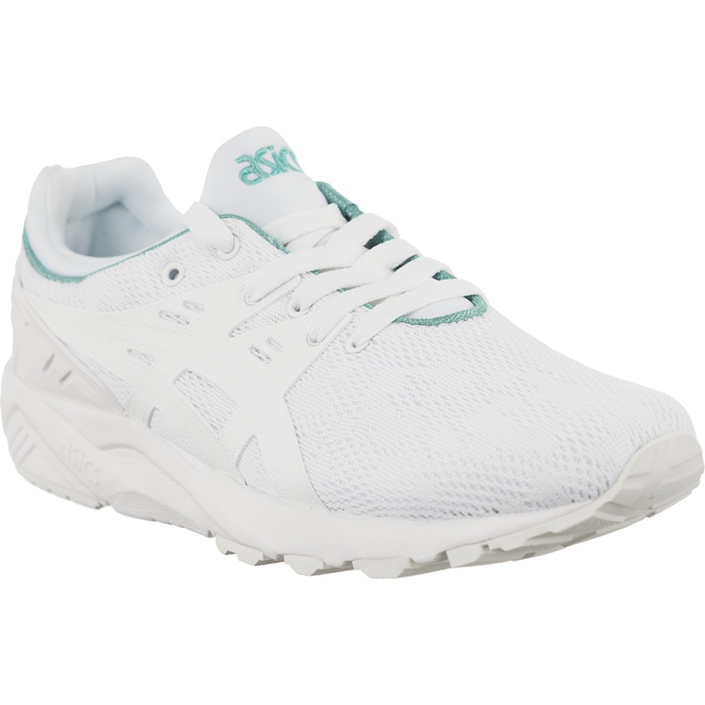 Asics Gel Kayano Trainer Evo H7Q6N 0101 bianca verde