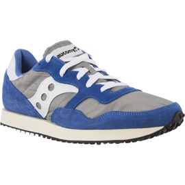Saucony Dxn Trainer Vintage Grigio Blu bianco