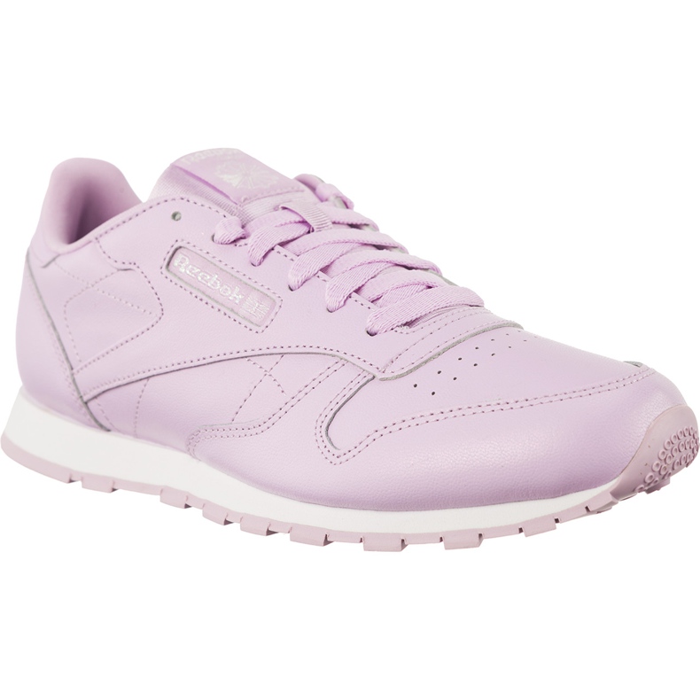 Reebok Classic Leather Metallic Moonglow White viola