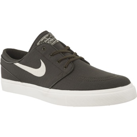 Nike Zoom Stefan Janoski Canvas Sequoia sommità osso leggero bianco medio oliva verde oliva multicolore