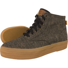 Keds Triple Hi Slub Tweed 787 marrone