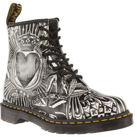 Dr. Martens Carta da gioco Dr.martens 1460 bianca nero