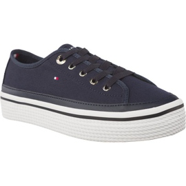Sneaker Tommy Hilfiger Corporate Flatform blu