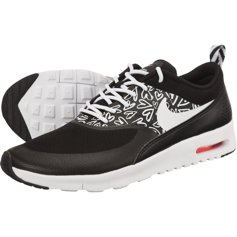 Nike Air max Thea Print Gs 002 nero