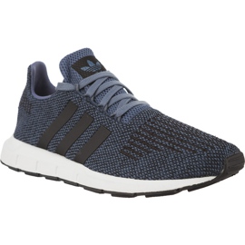 Adidas Swift Run J 604 Raw Steel Nero Nero grigio
