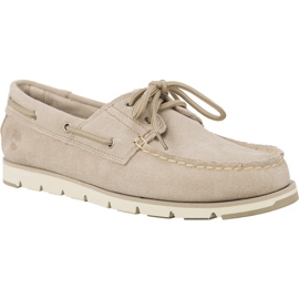 Timberland Scarpe da barca in pelle scamosciata Camden Falls Simply Taupe marrone