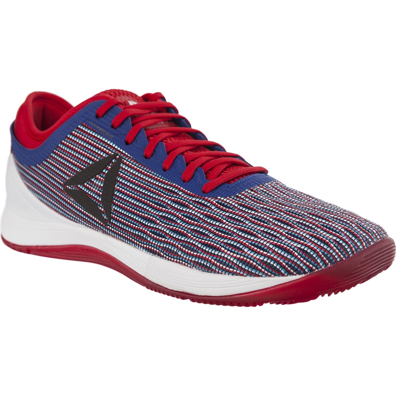 Reebok Crossfit Nano 8 0 Flexweave 031 Eccellente Red Team Dark Royal White multicolore