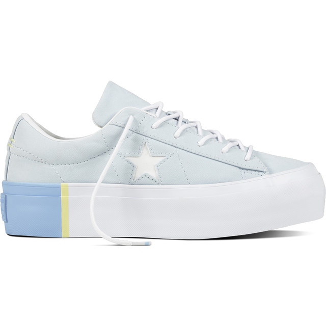 Converse 559903 Piattaforma a una stella blu