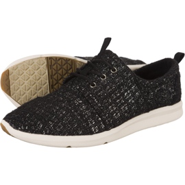 Toms Sneaker Del Rey per donna in lana glitterata 277 nero grigio