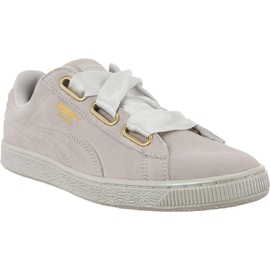 Puma Suede Heart Satin W 402 grigio