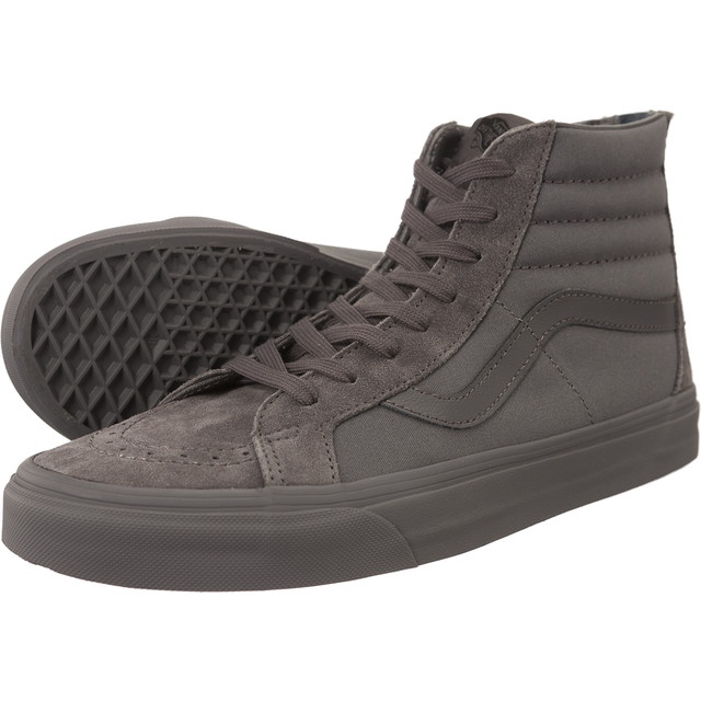Vans SK8-Hi Reissue Zip Jux grigio