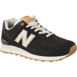 New Balance Ml574oua Castlerock con Moonbeam nero