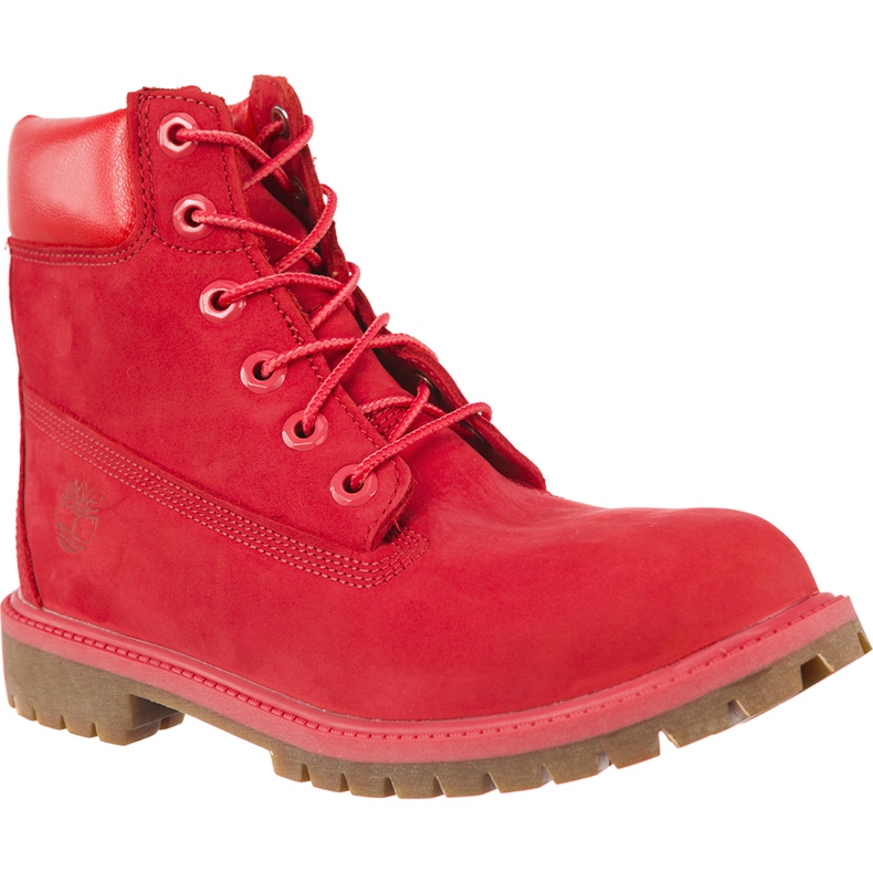 Timberland Pomodoro per stivali impermeabile Premium da 6 pollici rosso
