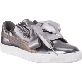Puma Ciondolo cuore lunare Lux Jr affumicato perla grigio