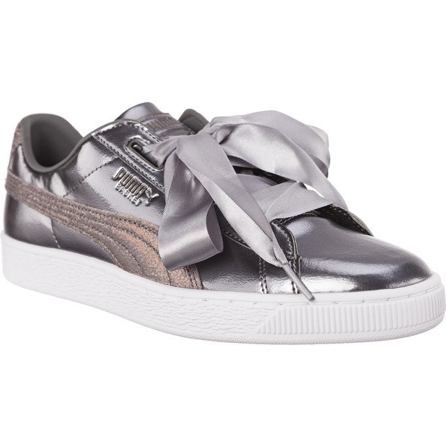 Puma Ciondolo cuore lunare Lux Jr affumicato perla grigio