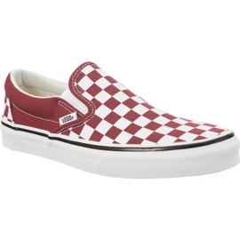 Vans Classic SLIP-ON Qcj bianca multicolore rosso